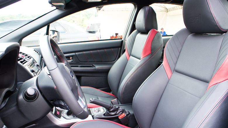 Subaru WRX interior