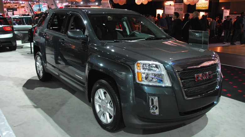 Black 2011 GMC Terrain on display