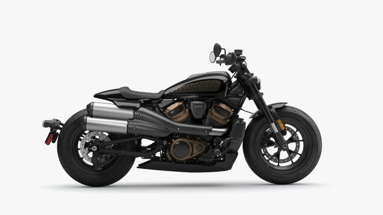 A Harley-Davidson Sportster S in Vivid Black