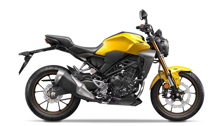 Yellow 2025 CB300R