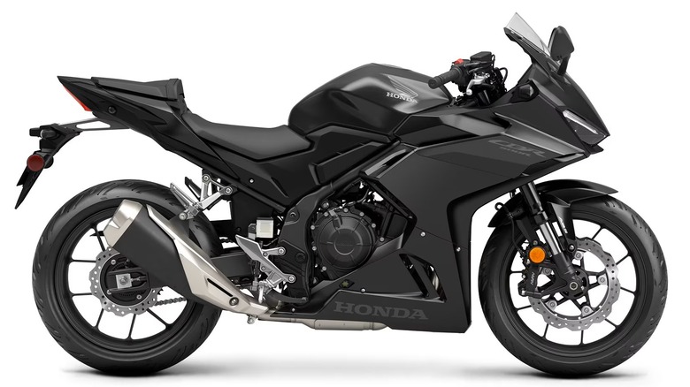 Black 2024 Hona CBR500R