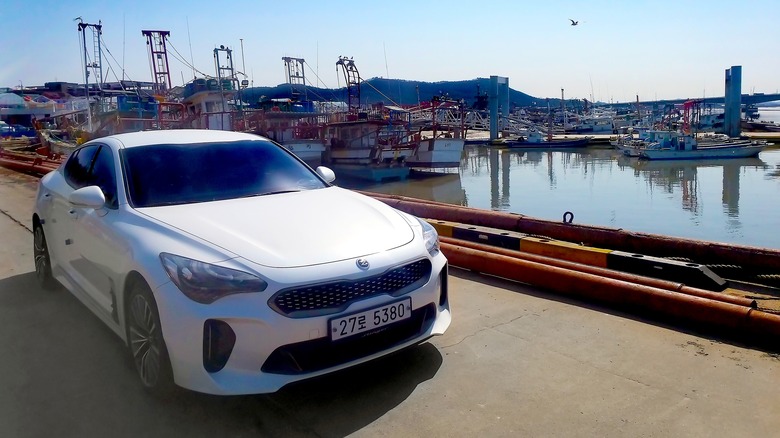 Kia Stinger in South Korea