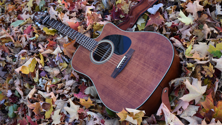 a Takamine acoustic