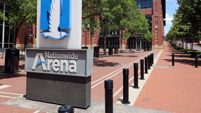 A photo of Nationwide Arena in Columbus, Ohio