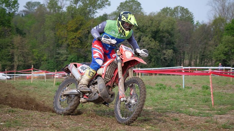 A Beta dirt bike