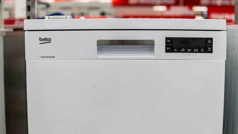 a Beko dishwasher