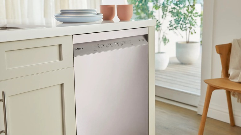 Bosch dishwasher in kitchen