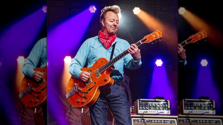 Brian Setzer with Gretsch