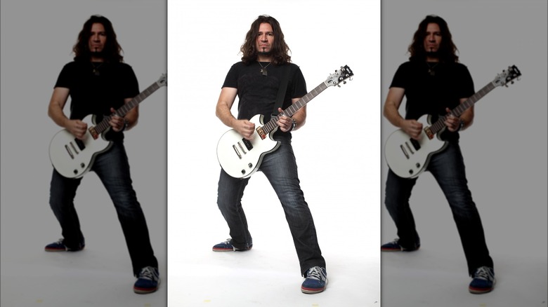 Phil X with Yamaha guitar