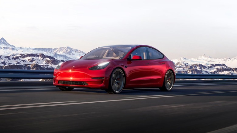 Tesla model 3 EV