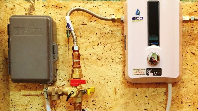 An Ecosmart water heater