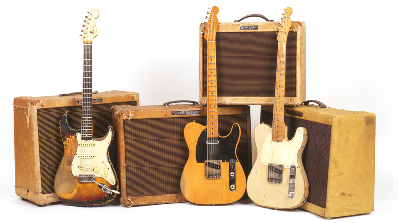 Fender guitars and amps