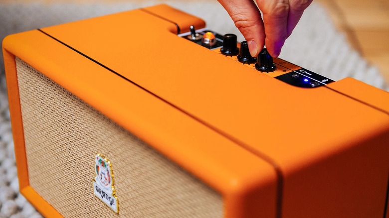 an Orange portable amp