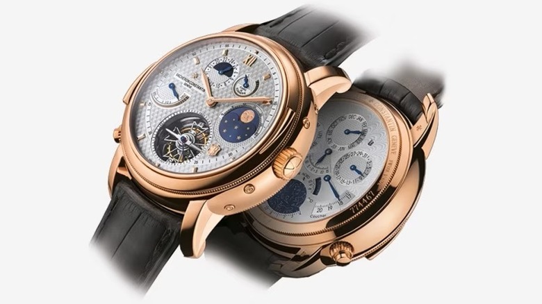 3 Vacheron Constantin luxury watches in different colors