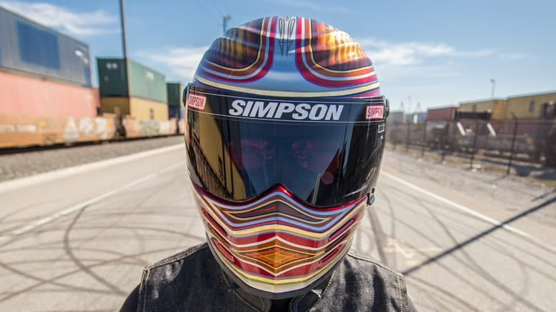 Outlaw Bandit Simpson helmet