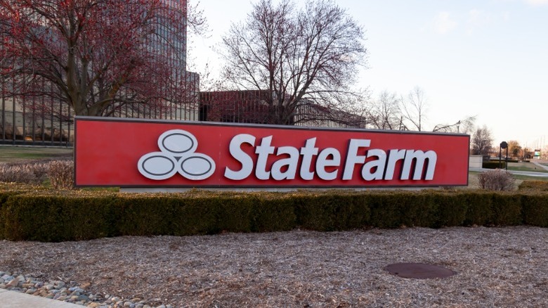 State Farm signboard