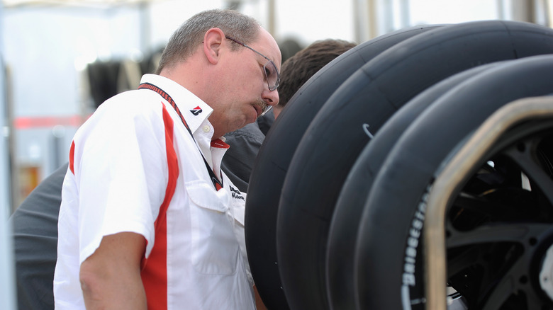 Bridgestone at the race track