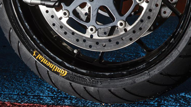 a Continental tire