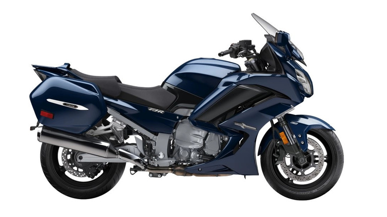 Blue Yamaha FJR1300ES