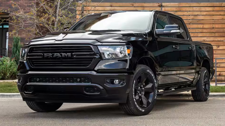 black 2024 Ram 1500