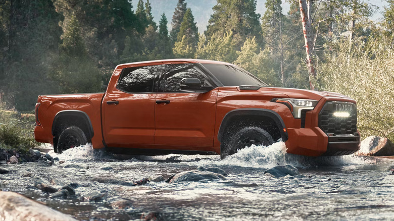 2024 Toyota Tundra crossing creek