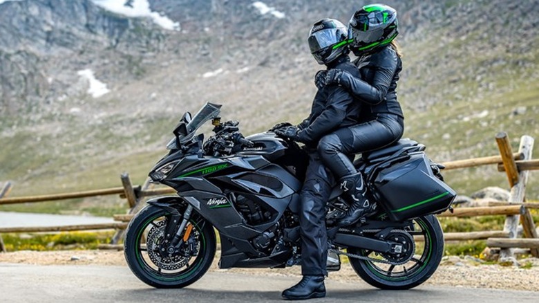 Kawaski adventure bike