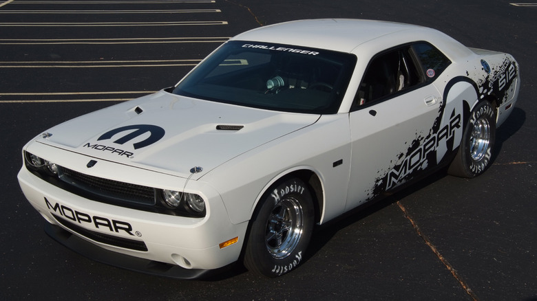 2011 Dodge Challenger Drag Pak front quarter