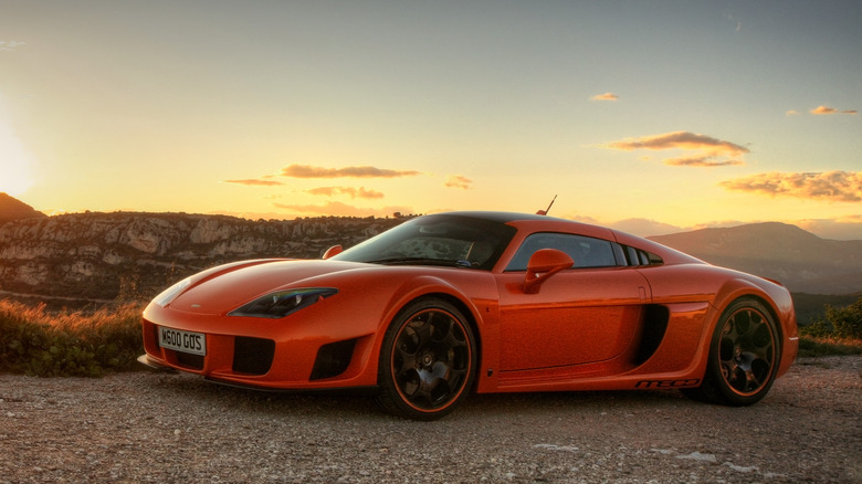 Noble M600 at sunset