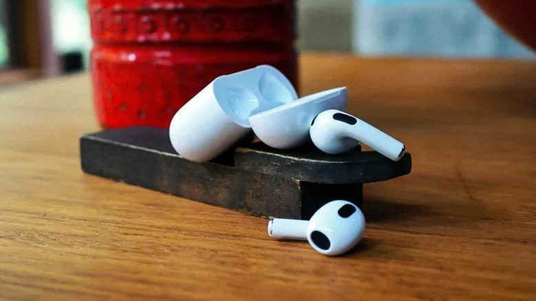 AirPods 3 on table