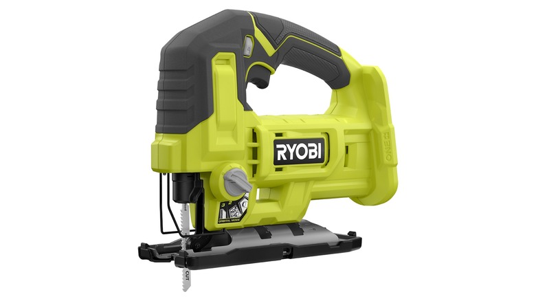 a D-handle jigsaw from Ryobi