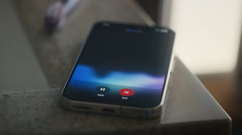 A screenshot from Google's SuperBowl ad showing Gemini AI on a phone