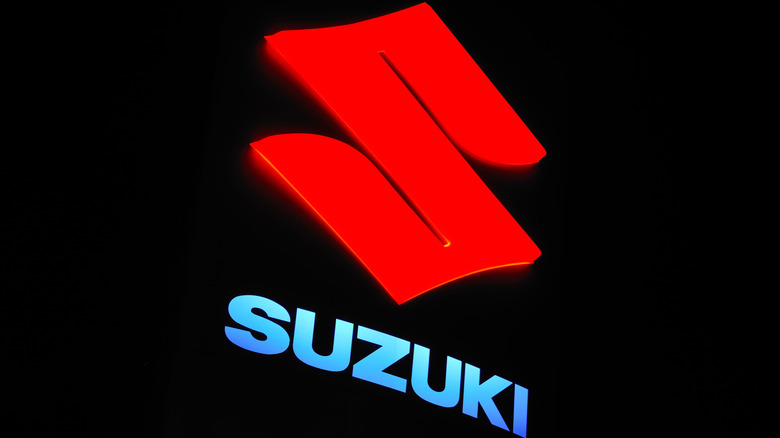 Suzuki neon sign