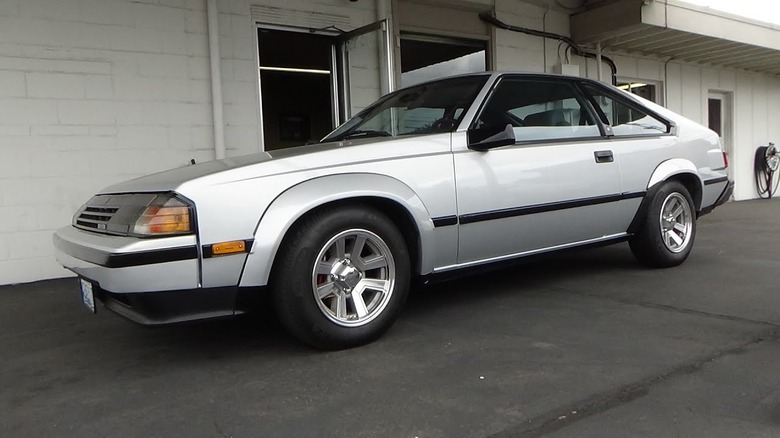 Silver third-gen Toyota Celica liftback front 3/4