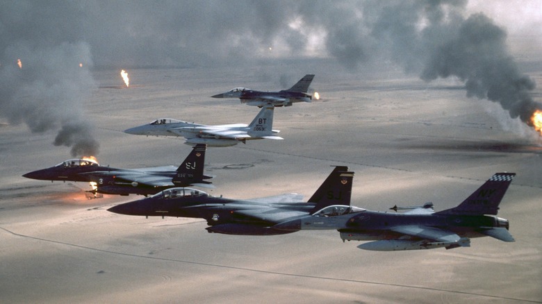 Desert Storm Aircrafts