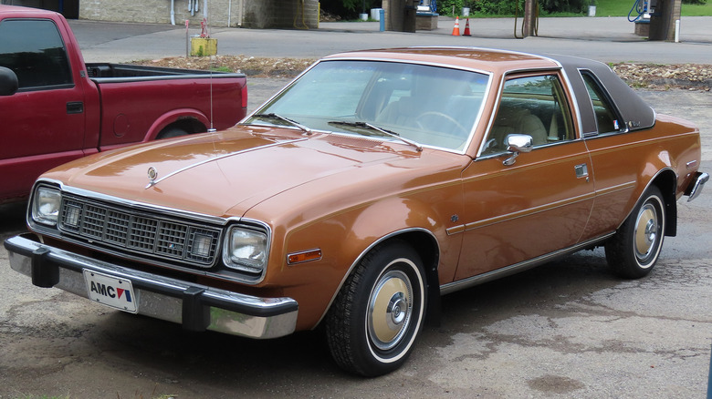 A brown 1978 AMC Concord in a parking lot