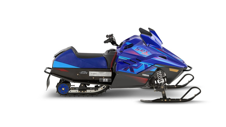 Yamaha SRX120R snowmobile