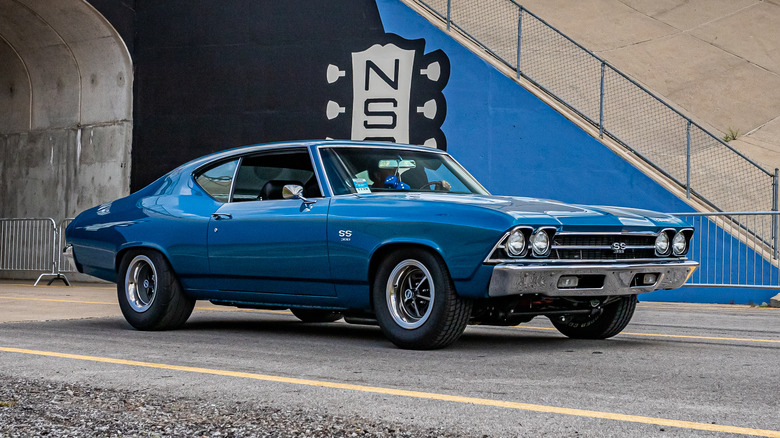 blue 1969 chevrolet chevelle