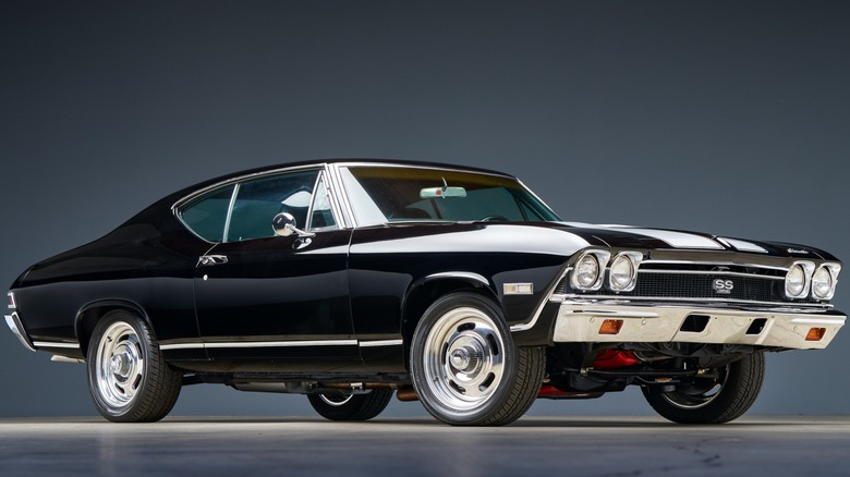 Black 1968 Chevelle SS