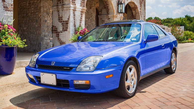 Blue Honda Prelude Type SH