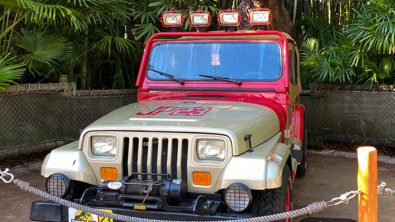 Jurassic Park Jeep YJ