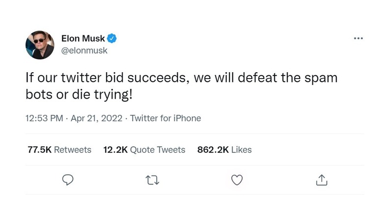 Musk on defeating Twitter bots