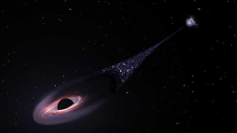 Runaway Black Hole