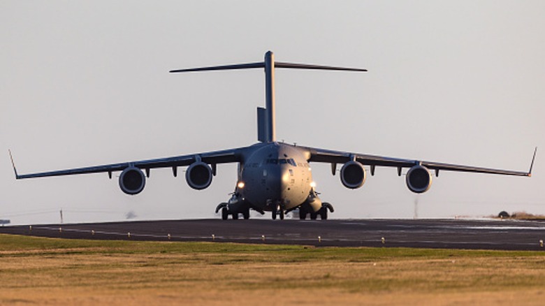 C-17 on the tarmac