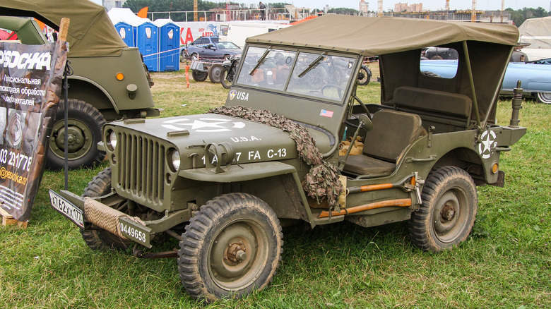 Willys MB at a carshow