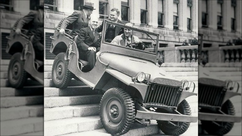 Willys-Overland staged publicity event in February 1941