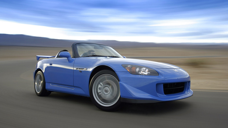 Honda S2000 CR at speed