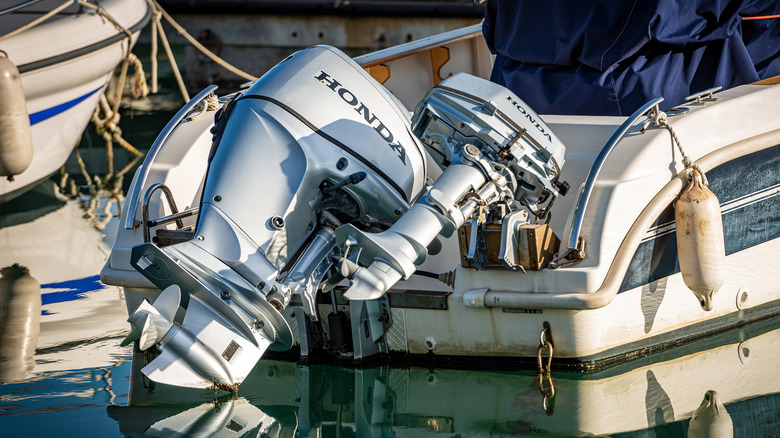 honda outboard motor engine boat