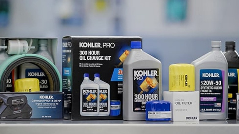 Kohler engine oil change kits