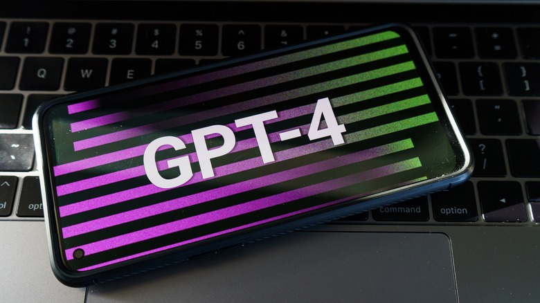 gpt-4 on smartphone screen