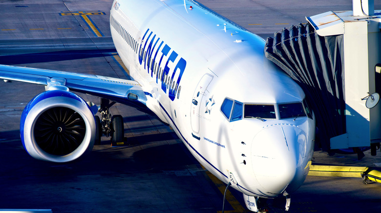 Boeing 737 MAX 8 on runway